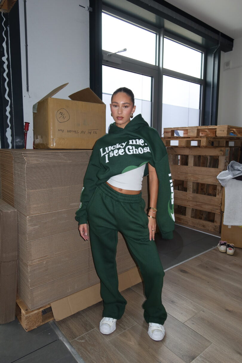 Ghost Hoodie Green