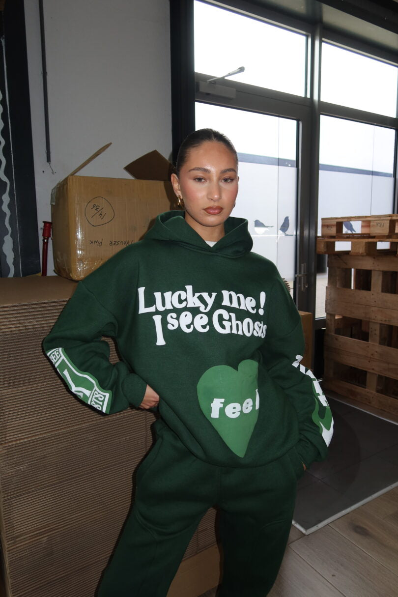 Ghost Hoodie Green