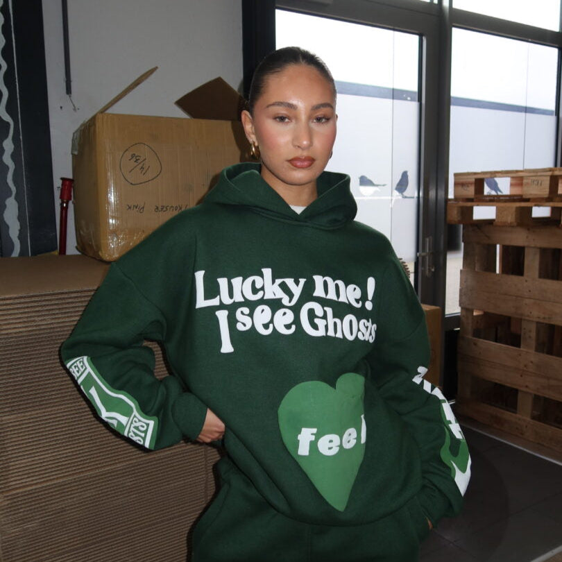 Ghost Hoodie Green