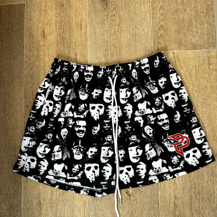 Black Horror Mesh short