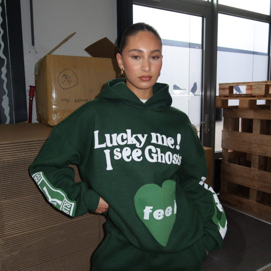 Ghost Hoodie Green