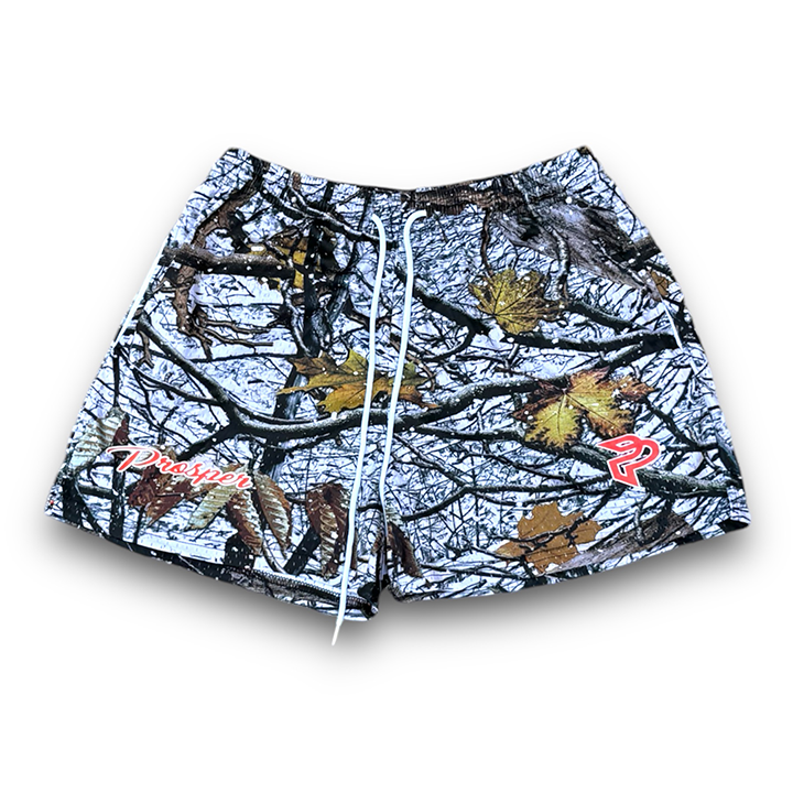 White Realtree Mesh Short