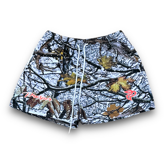 White Realtree Mesh Short