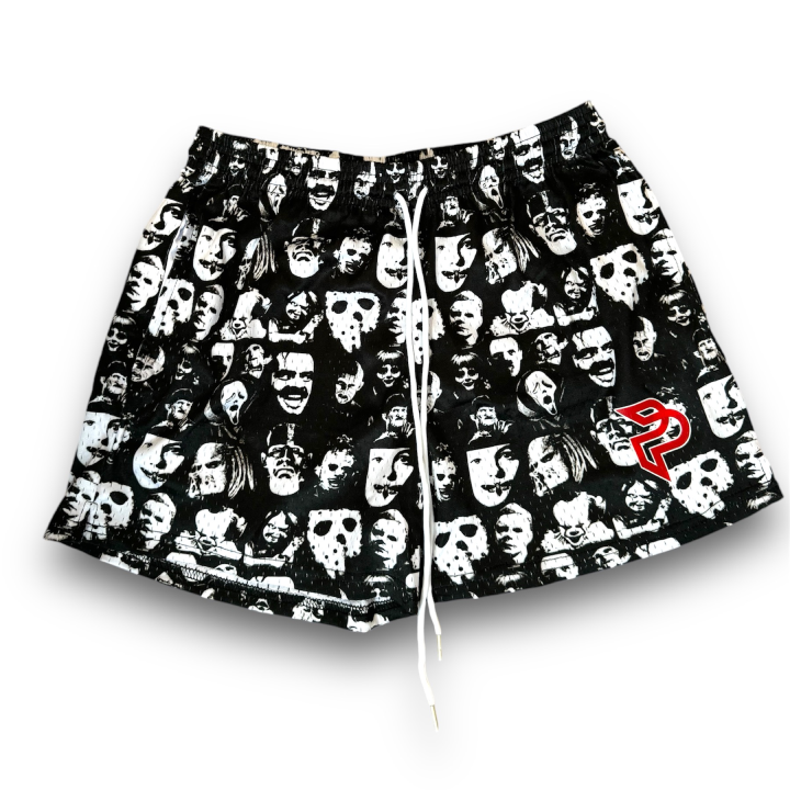 Black Horror Mesh short