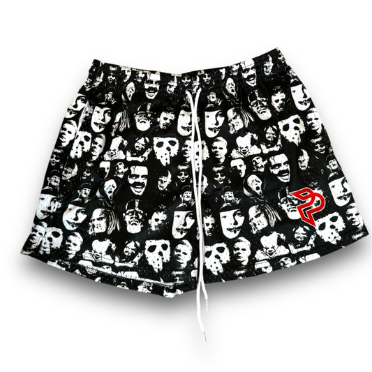 Black Horror Mesh short