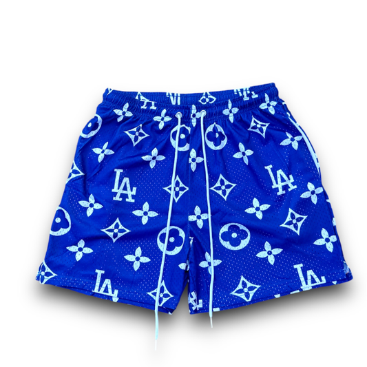 Blue LA Mesh Short